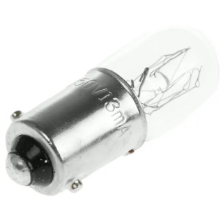 RS PRO BA9S Indicator Light Clear Lens 250V 13mA 1000h Lifespan BA9S