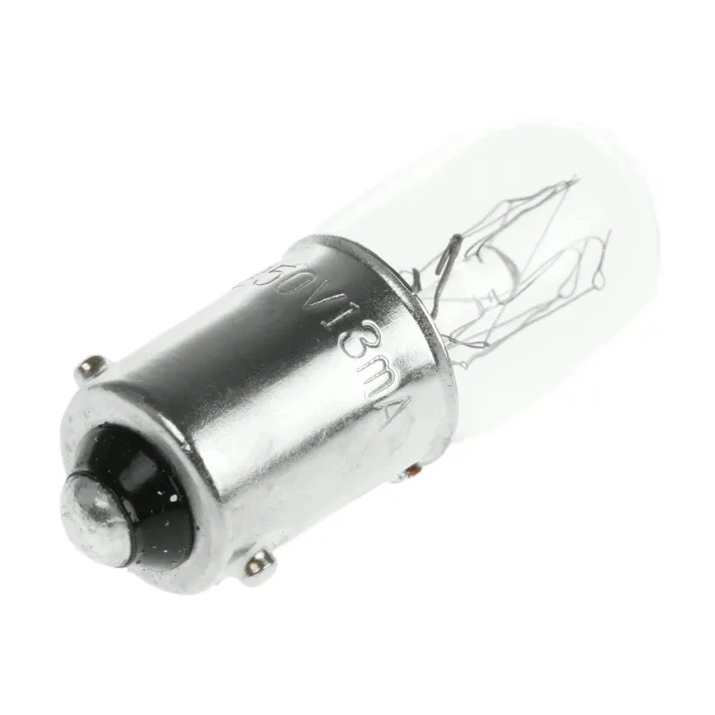 RS PRO BA9S Indicator Light Clear Lens 250V 13mA 1000h Lifespan BA9S