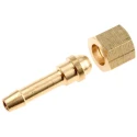 RS PRO Brass Hose Connector 6.35 mm ID BSP 1/4 in Female Thread United Kingdom 362-6914