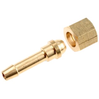RS PRO Brass Hose Connector 6.35 mm ID BSP 1/4 in Female Thread United Kingdom 362-6914