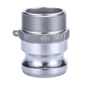 RS PRO Hose Connector Aluminium Body 25.4 mm ID, Male BSP Connection, 17 Bar Maximum Pressure 362-6813