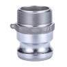 RS PRO Hose Connector Aluminium Body 25.4 mm ID, Male BSP Connection, 17 Bar Maximum Pressure 362-6813