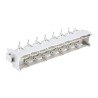 HARTING DIN 41612 Connector 15 Way 10.16 mm Pitch, Type H15, Solder Termination, 2 Row Male Right Angle 09061152911