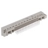 HARTING DIN 41612 64 Way 2.54 mm Pitch Type Through Hole Connector C/2 Subtype, Class C2, 3 Row Male Right Angle 09031606901