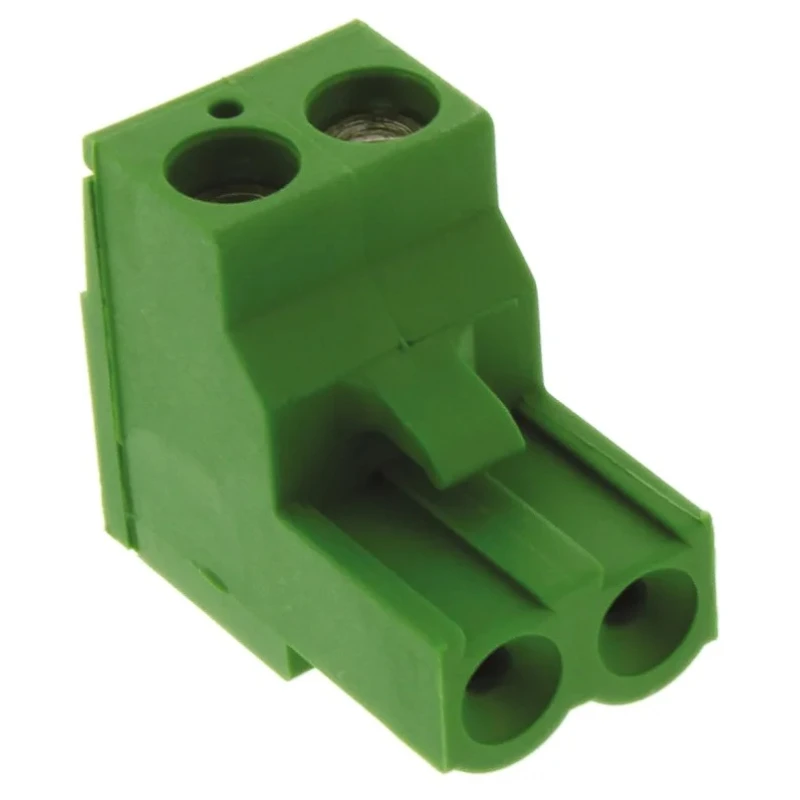 TE Connectivity Buchanan Series Pluggable Terminal Block 2-Contact, 5.08 mm Pitch, Right Angle, 300V AC, 15A 796634-2