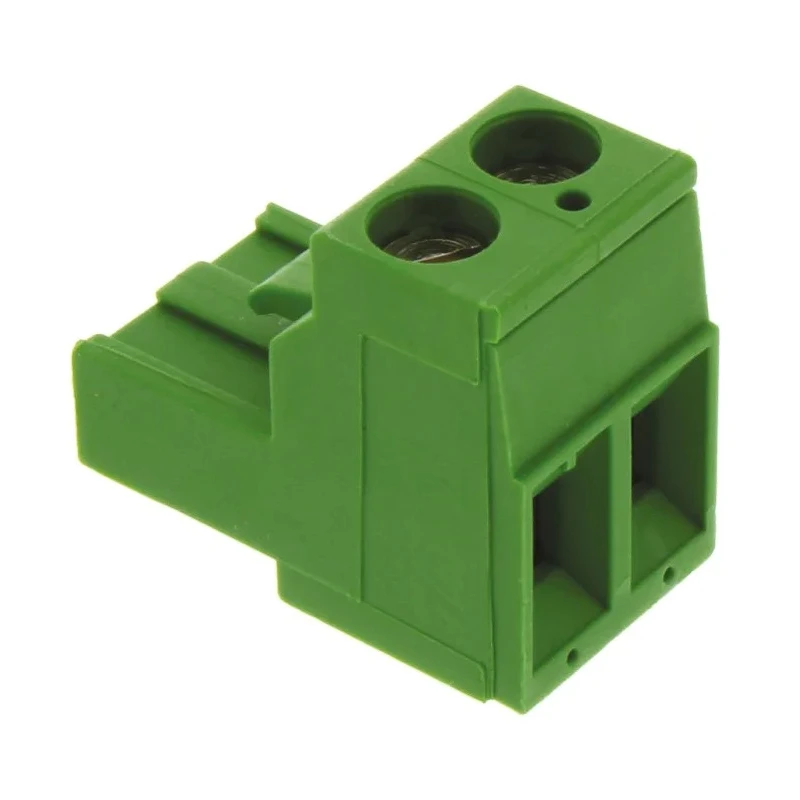 TE Connectivity Buchanan Series Pluggable Terminal Block 2-Contact, 5.08 mm Pitch, Right Angle, 300V AC, 15A 796634-2