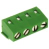 TE Connectivity Buchanan Series PCB Terminal Block 4-Contact 5 mm Pitch 1 Row 13.5A Polyamide Housing 300V AC 282836-4