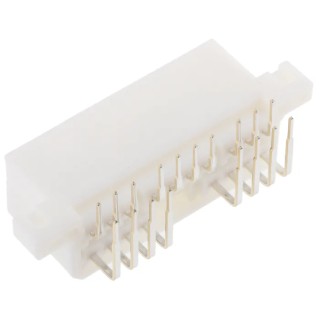 TE Connectivity MULTILOCK 070 Female Connector Housing, 3.5 mm Pitch, 18 Way, 2 Row Right Angle 173862-1