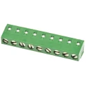 TE Connectivity Buchanan Series PCB Terminal Block, 9-Contact, 5 mm Pitch, 1 Row, Male Connector, 300V AC, 13.5A 282836-9