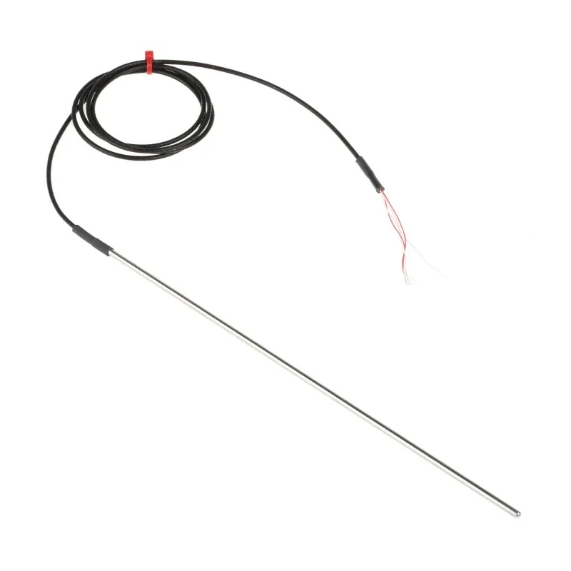 RS PRO PT100 RTD Sensor 3 mm Diameter, 250 mm Length, 4 Wire, Class B Accuracy, Stainless Steel Sheath PT100