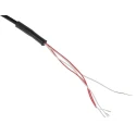 RS PRO PT100 RTD Sensor 3 mm Diameter, 250 mm Length, 4 Wire, Class B Accuracy, Stainless Steel Sheath PT100
