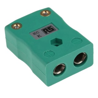 RS PRO Thermocouple Connector for Use with Type K Thermocouple, RoHS Compliant, IEC Standard 363-0008