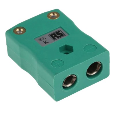 RS PRO Thermocouple Connector for Use with Type K Thermocouple, RoHS Compliant, IEC Standard 363-0008