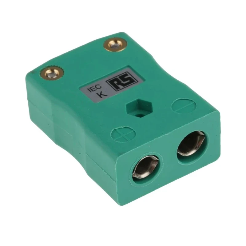 RS PRO Thermocouple Connector for Use with Type K Thermocouple, RoHS Compliant, IEC Standard 363-0008