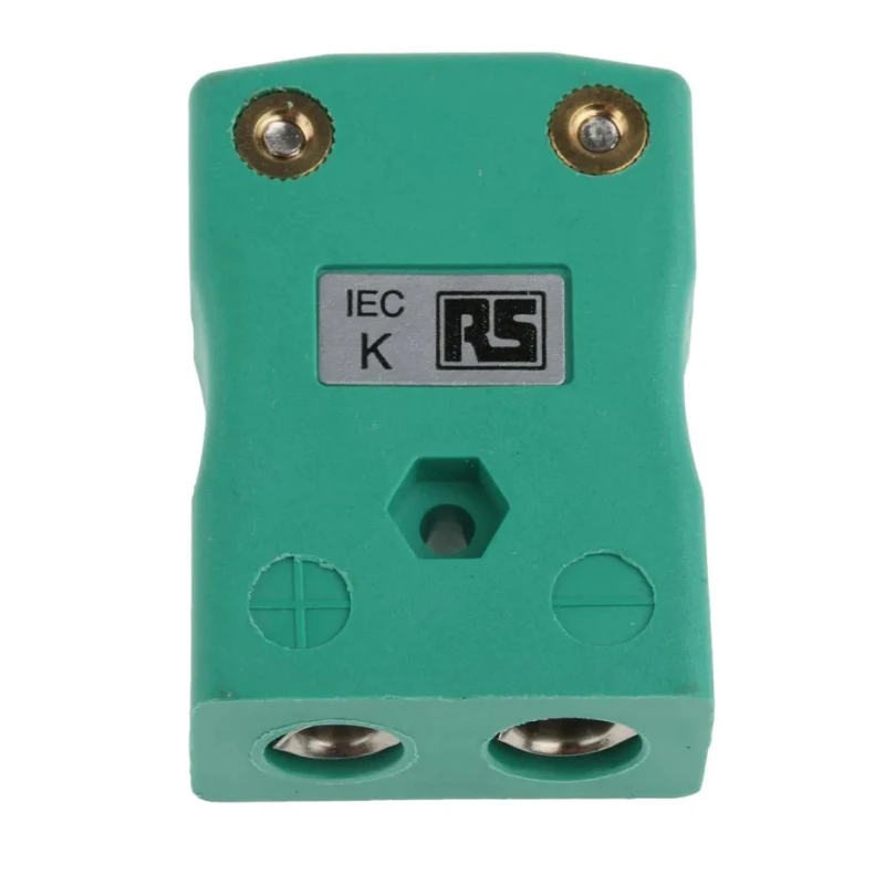 RS PRO Thermocouple Connector for Use with Type K Thermocouple, RoHS Compliant, IEC Standard 363-0008