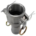 RS PRO Hose Connector Aluminium Body 25.4 mm Inside Diameter, 17 bar Maximum Pressure 362-6712