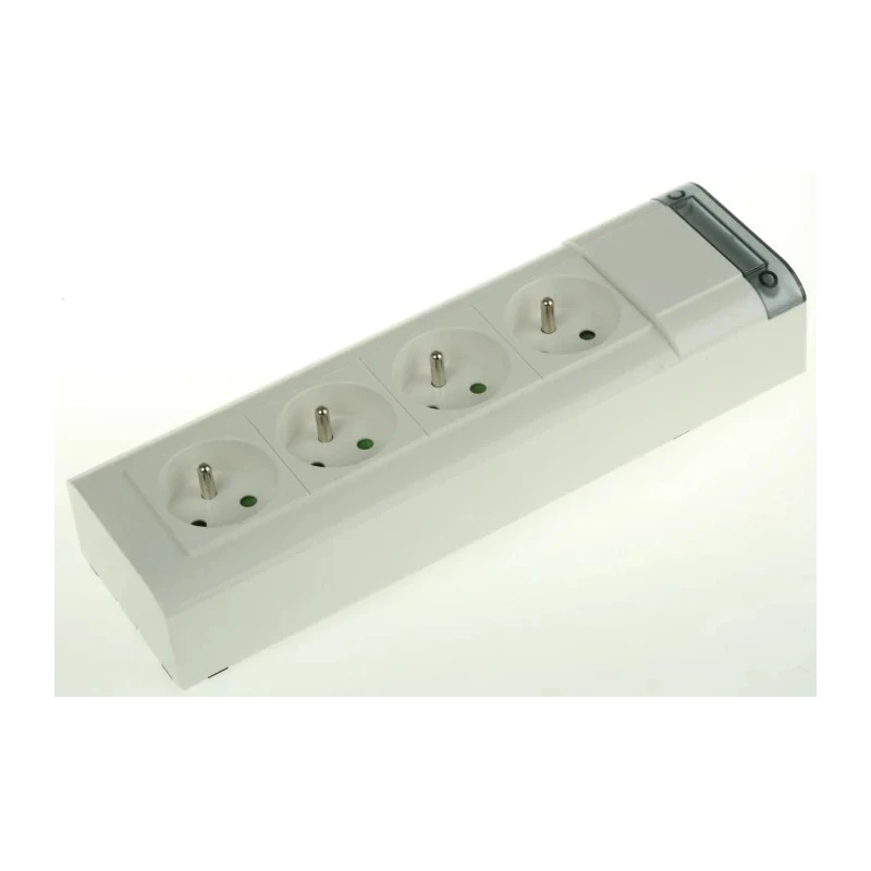 Legrand 16A 250V AC 4 Gang Trailing Socket Type E 0 506 10