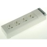 Legrand 16A 250V AC 4 Gang Trailing Socket Type E 0 506 10