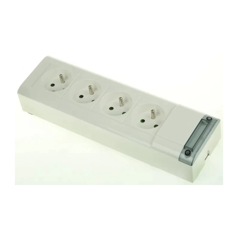 Legrand 16A 250V AC 4 Gang Trailing Socket Type E 0 506 10