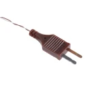 RS PRO Type T Exposed Junction Thermocouple 1 m Length, 1 mm Diameter, -75 °C to 250 °C Temperature Range