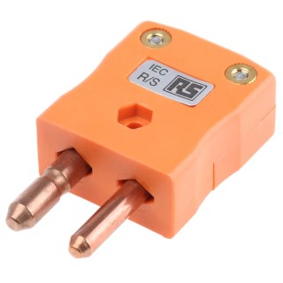 RS PRO Thermocouple Connector for Use with Type R/S Thermocouple IEC RoHS Compliant Standard 363-0058