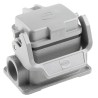 HARTING Han B Range Heavy Duty Power Connector Housing Surface Mount Die Cast Aluminium IP65 1 Lever 6B 09300061256