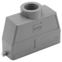 HARTING Heavy Duty Power Connector Hood Han B Series Die Cast Aluminium Body IP65 1 Lever Locking 24B 09300240440