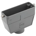 HARTING Heavy Duty Power Connector Hood Han B Series Die Cast Aluminium Body IP65 1 Lever Locking 24B 09300240440