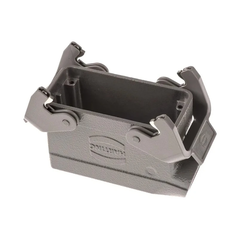 HARTING Han B Range Heavy Duty Power Connector Hood 2 Lever 16B Die Cast Aluminium IP65 09300161530