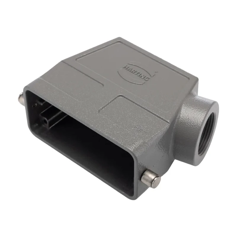 HARTING Han B Range Heavy Duty Power Connector Hood, Die Cast Aluminium, IP65, 1 Lever, 16B 09300160540
