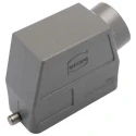 HARTING Han B Range Heavy Duty Power Connector Hood, Die Cast Aluminium, IP65, 1 Lever, 16B 09300160540