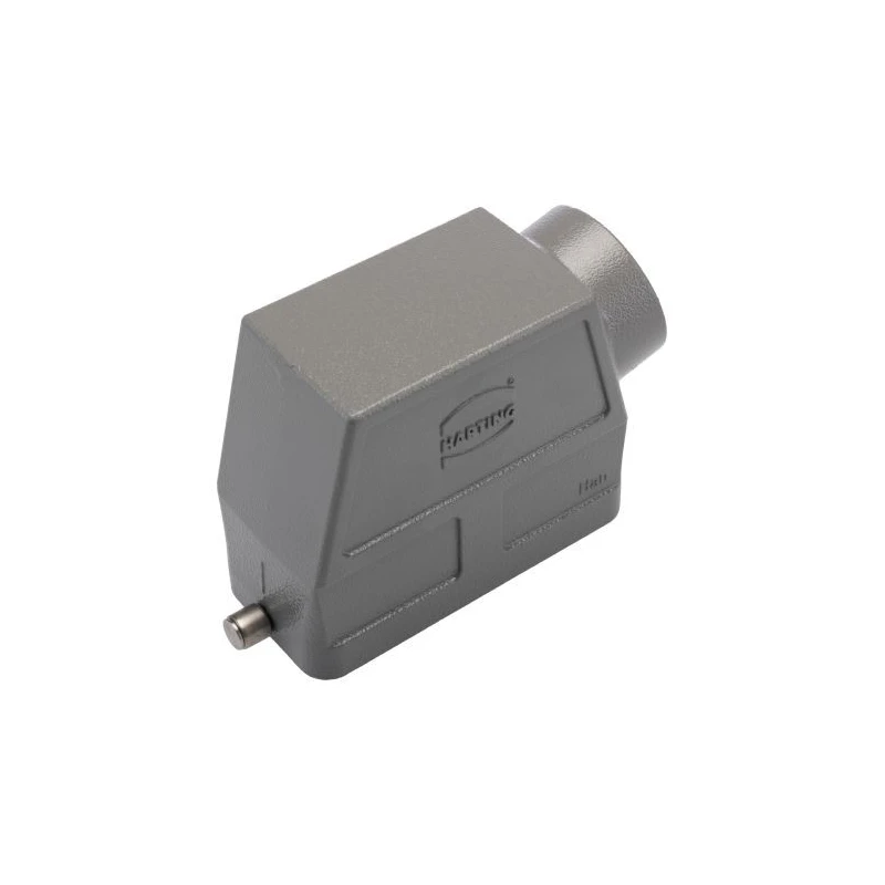 HARTING Han B Range Heavy Duty Power Connector Hood, Die Cast Aluminium, IP65, 1 Lever, 16B 09300160540