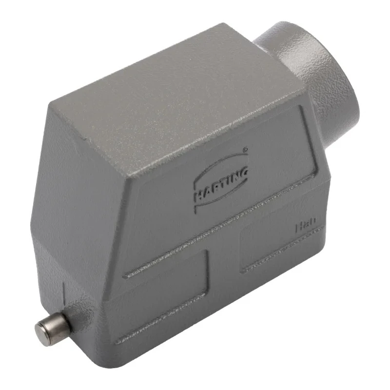 HARTING Han B Range Heavy Duty Power Connector Hood, Die Cast Aluminium, IP65, 1 Lever, 16B 09300160540