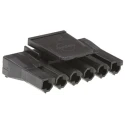 Molex Sabre Female Connector Housing, 7.5 mm Pitch, 6 Contacts, 1 Row Straight Nylon Cable Mount 44441-2006