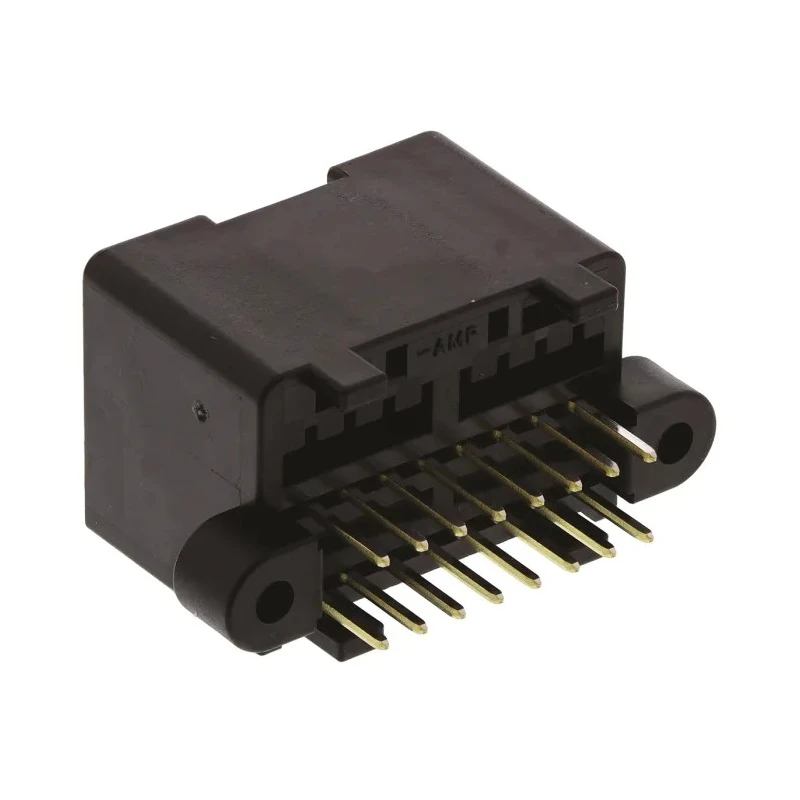 TE Connectivity MULTILOCK 040 Female Connector Housing 2.5 mm Pitch 16 Way 2 Row Right Angle 174975-2
