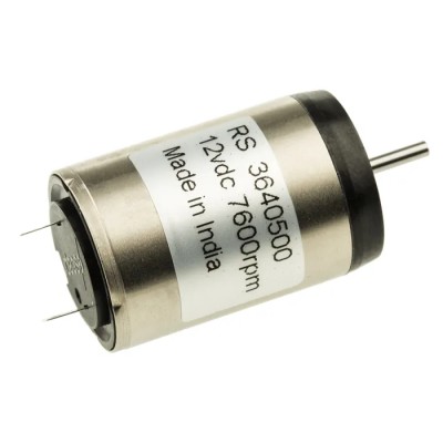 Portescap Low Inertia Type Servo DC Motor 12V dc 4.5W 7600rpm 8.48mNm Torque 2mm Shaft Diameter 22V28-213E.201