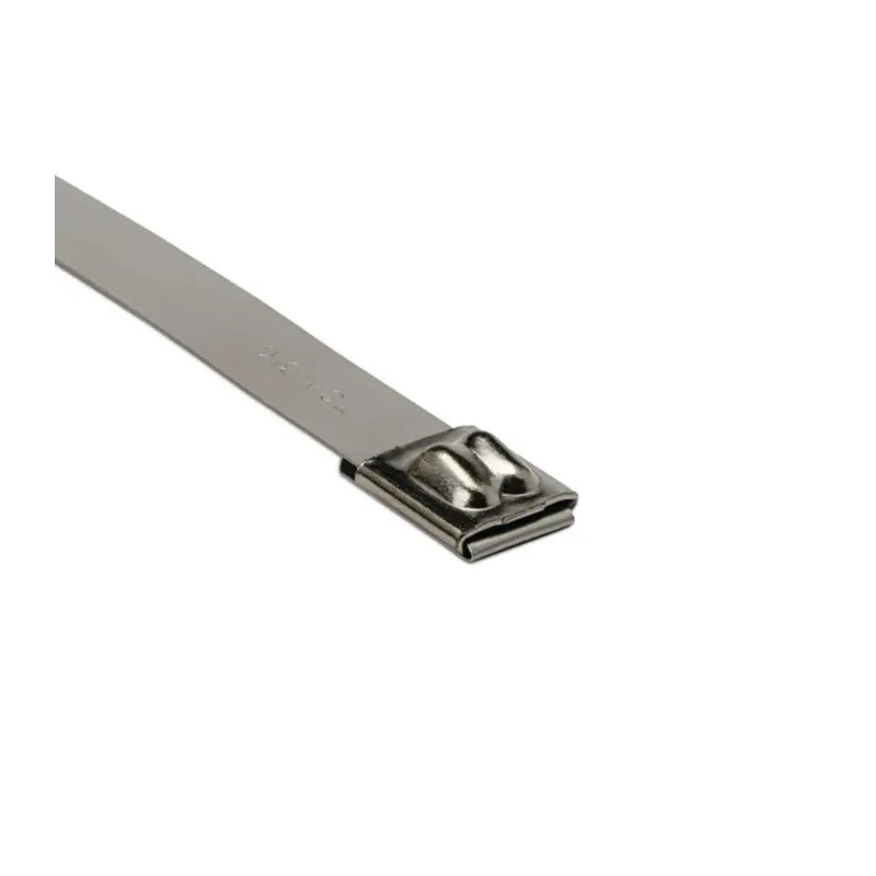 HellermannTyton Cable Tie Roller Ball Metallic 316 Stainless Steel, 838 mm x 12.3 mm, 2700N 111-95339 MBT33XH-SS316-ML