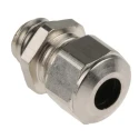 SES Sterling A1 Series Metallic Nickel Plated Brass Cable Gland M8 Thread 3.5-5 mm IP68, IP69K A1000.08.050