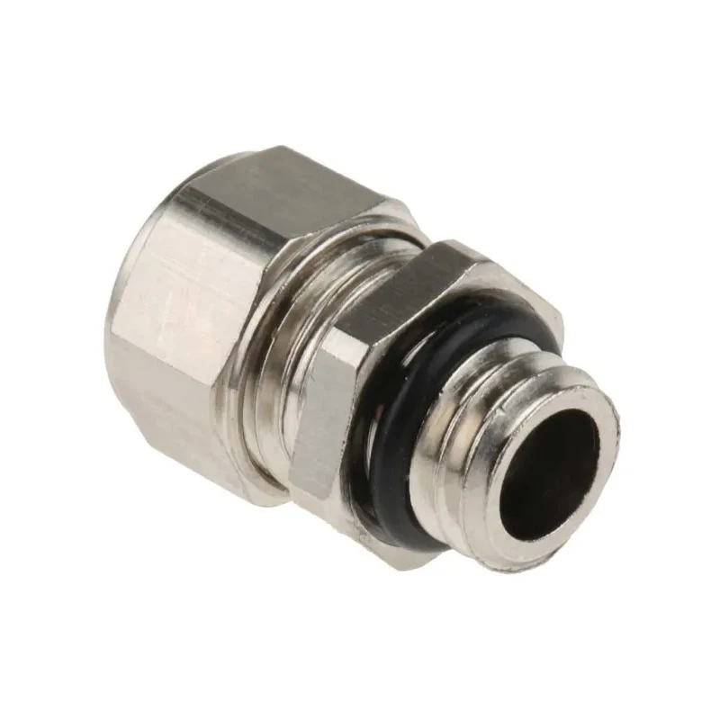 SES Sterling A1 Series Metallic Nickel Plated Brass Cable Gland M8 Thread 3.5-5 mm IP68, IP69K A1000.08.050