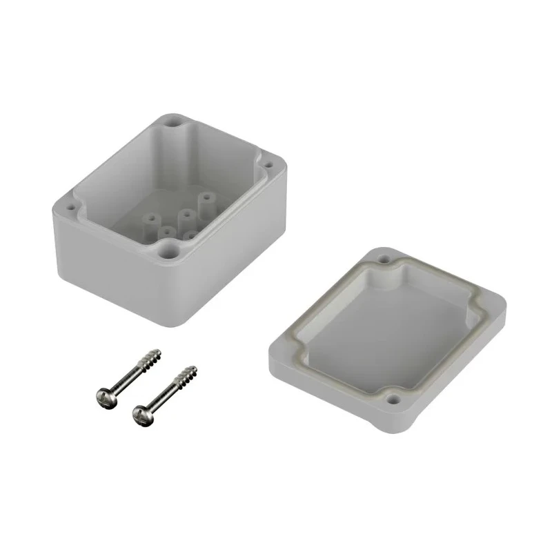 Bopla Euromas II Series Polycarbonate Enclosure IP65 Light Grey Lid 37 mm x 65 mm x 50 mm 62206000 EM 206