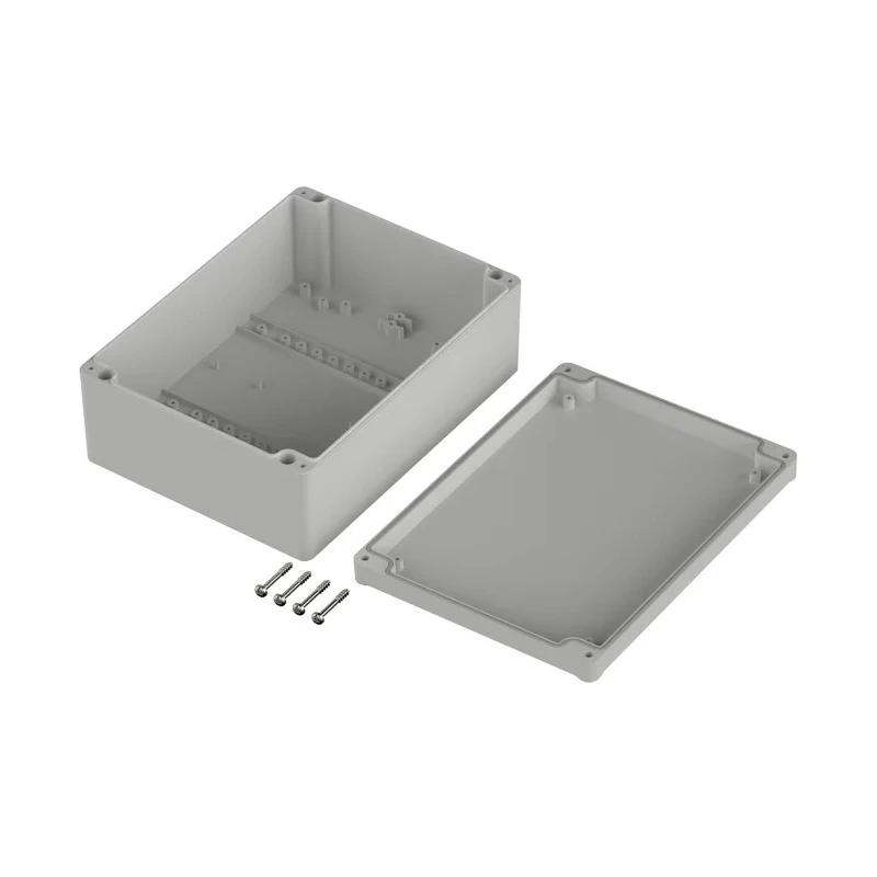 Bopla Euromas II Series Light Grey Polycarbonate Enclosure IP65, 77 mm x 200 mm x 150 mm 62223000 EM 223