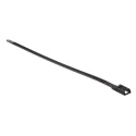HellermannTyton Releasable Cable Tie, 350 mm Length x 9 mm Width, Black Polyamide 66, UV 112-00006 RPE350-PA66HSW-BK