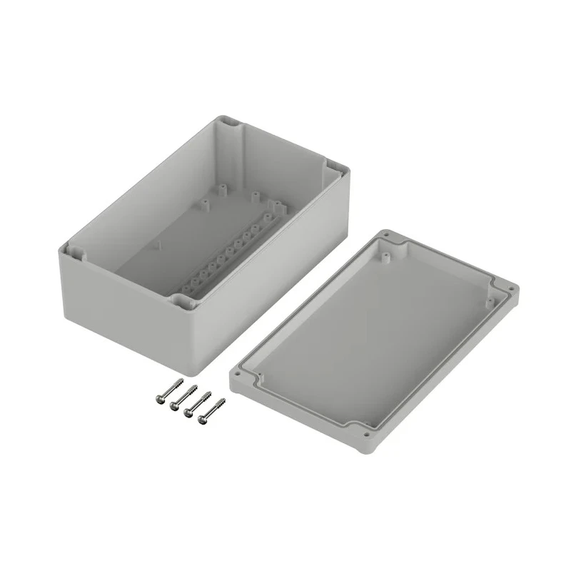 Bopla Euromas II Series Light Grey ABS Enclosure IP65 Rating 77 mm x 200 mm x 120 mm 63221000 ET 221