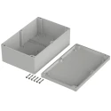 Bopla Euromas II Series Light Grey Light Grey Lid ABS Enclosure IP65, 92 mm x 250 mm x 160 mm 63240000 ET 240