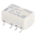 Omron Surface Signal Relay 24V DC Coil, 1A Switching Current, DPDT Contact Configuration G6K-2F-Y 24DC