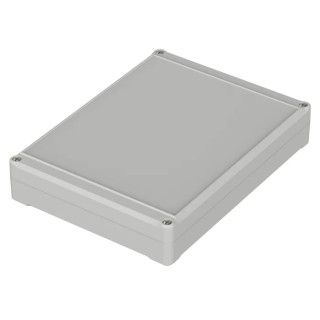 Bopla Euromas II Series Light Grey ABS Enclosure IP65 37mm x 200mm x 150mm 63232200 ET 232 F