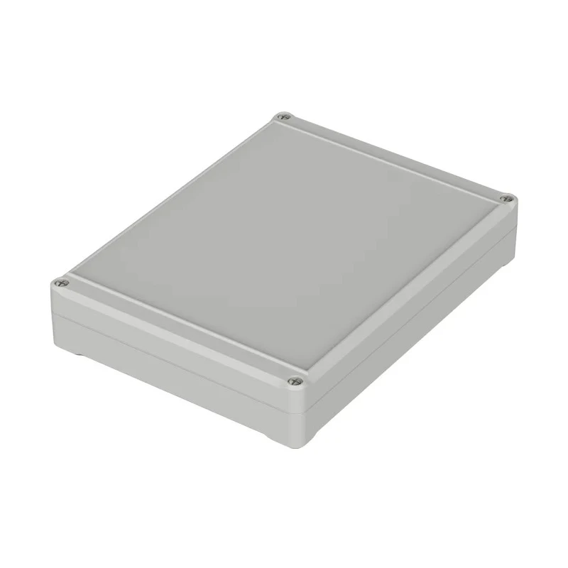 Bopla Euromas II Series Light Grey ABS Enclosure IP65 37mm x 200mm x 150mm 63232200 ET 232 F