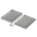 Bopla Euromas II Series Light Grey ABS Enclosure IP65 37mm x 200mm x 150mm 63232200 ET 232 F