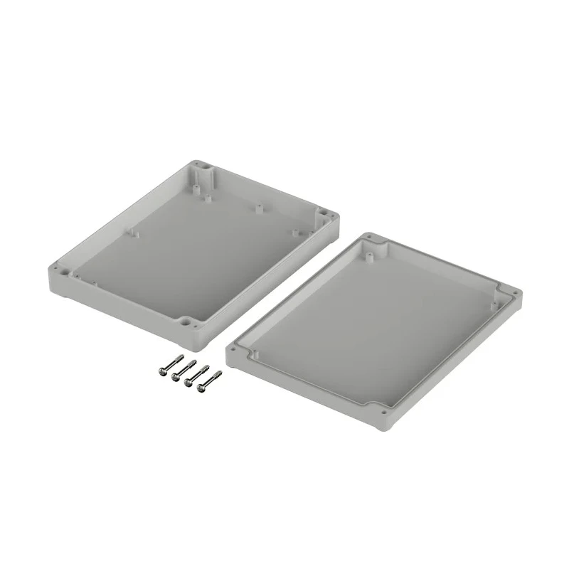 Bopla Euromas II Series Light Grey ABS Enclosure IP65 37mm x 200mm x 150mm 63232200 ET 232 F