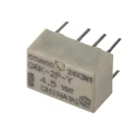 Omron PCB Signal Relay 4.5V DC Coil, 1A Switching Current, Double Pole Double Throw DPDT, Model G6K-2P-Y 4.5DC